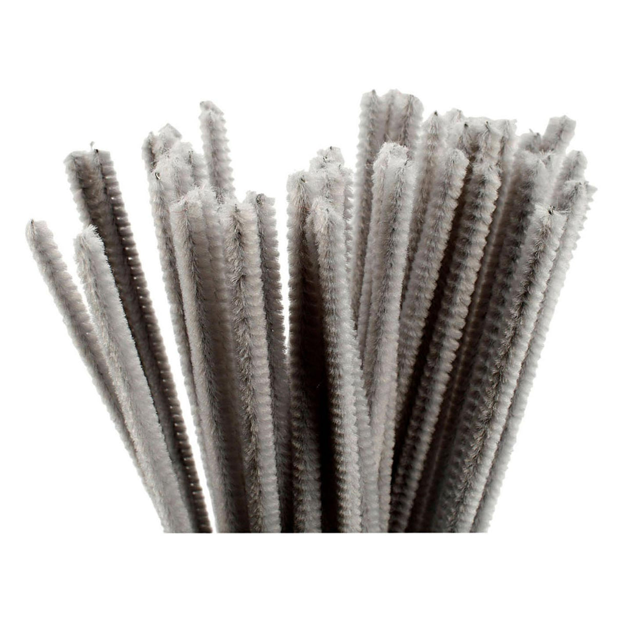 Creativ Company Chenille grau 30cm, 50 Stk.