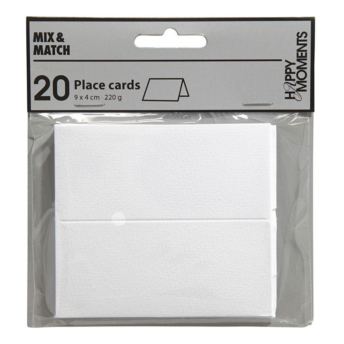 Creativ Firmenname-Karten off-White, 20st.