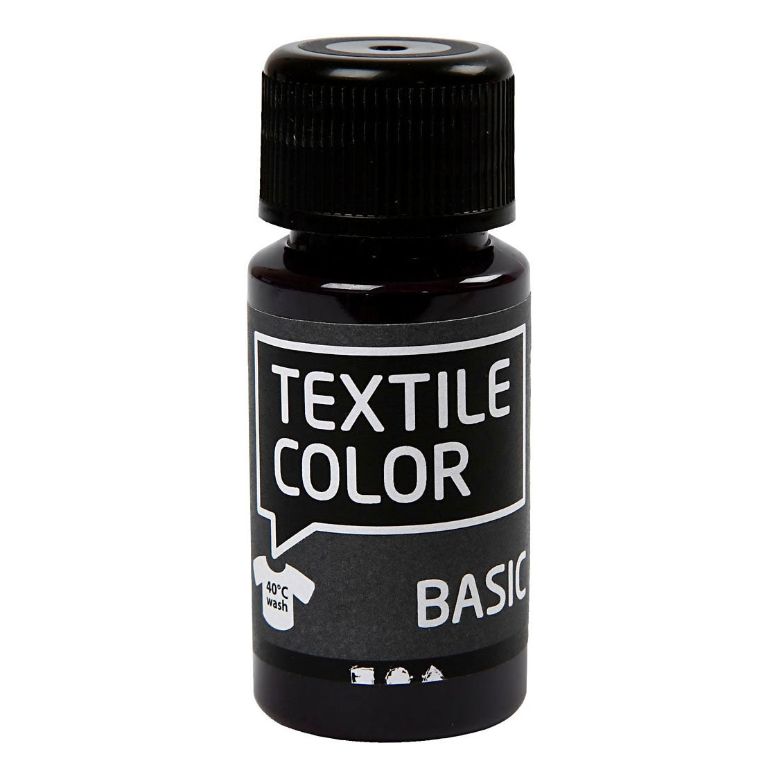 Kreativfirma Textilfarbe Semi -Covering Textile Paint - Red Purple, 50 ml