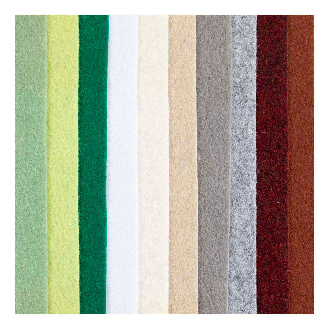 Creativ Company Hobbyfilz, A4, Blatt 210x297 mm, Stärke 2 mm, natur, 10 Stück 1 Karton