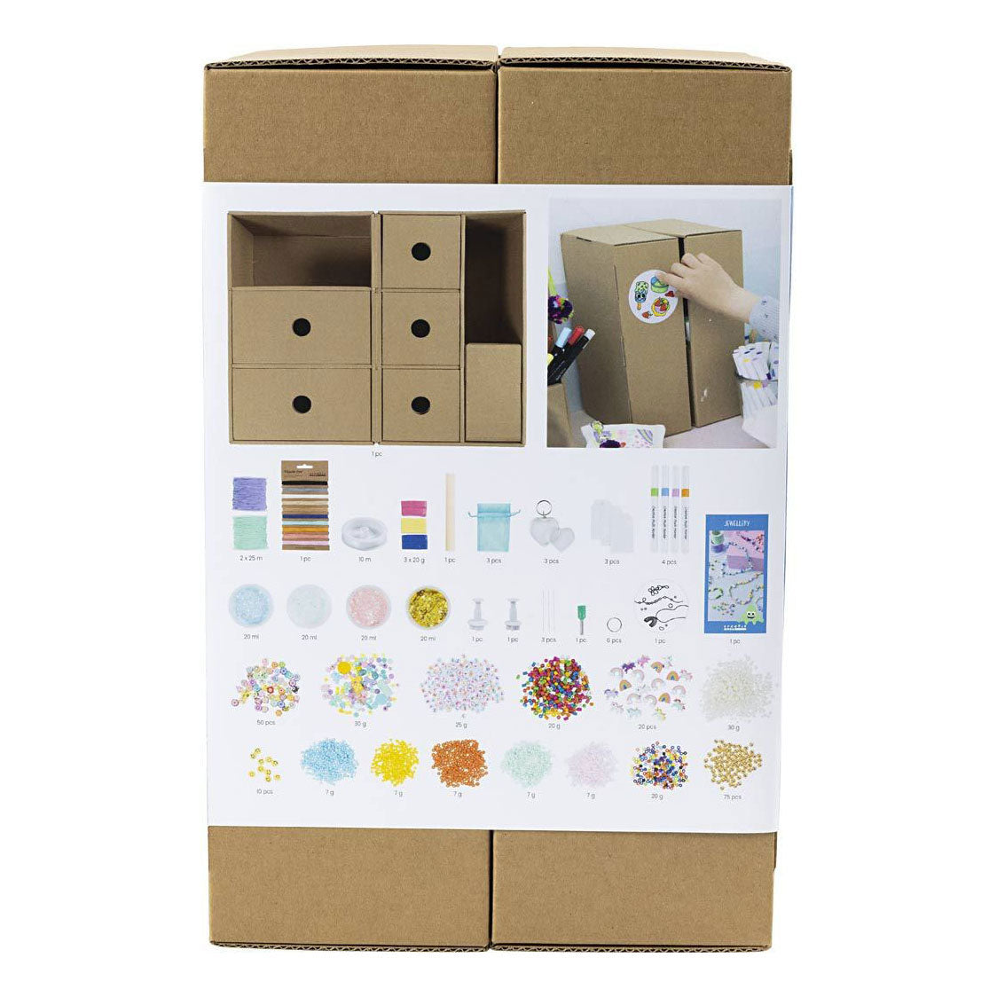 Creativ Company My Craft Station Schmuck, verschiedene Farben, 1 Stück 1 Box