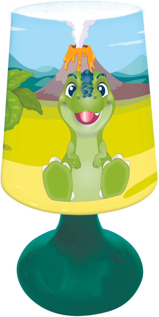 Lexibook Mini-Lampe de chevet veilleuse sans fil Dinosaure