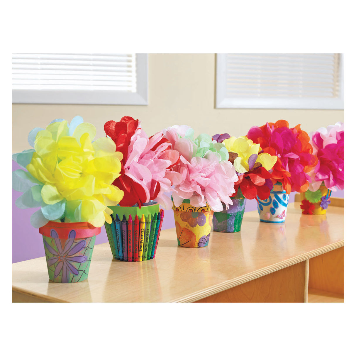 Farben dekorieren Ihren eigenen Blumentopf, 10er-Set
