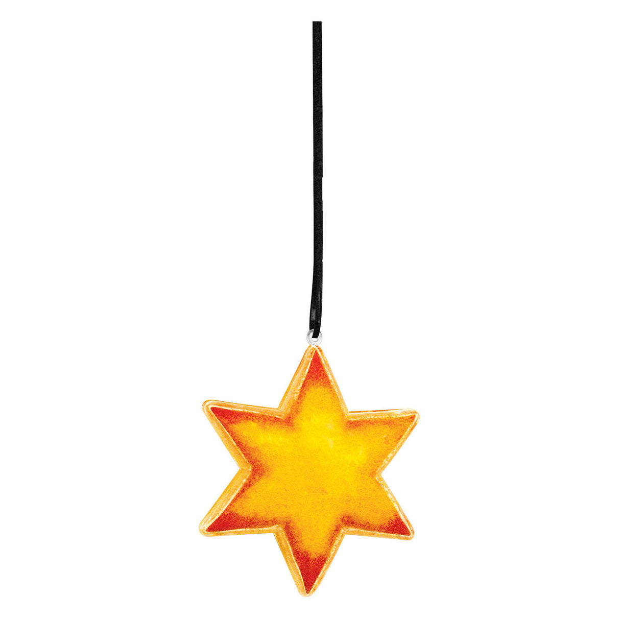 Mit Farben verzieren Sie Ihren eigenen Weihnachtsanhänger Stern, 12er-Set
