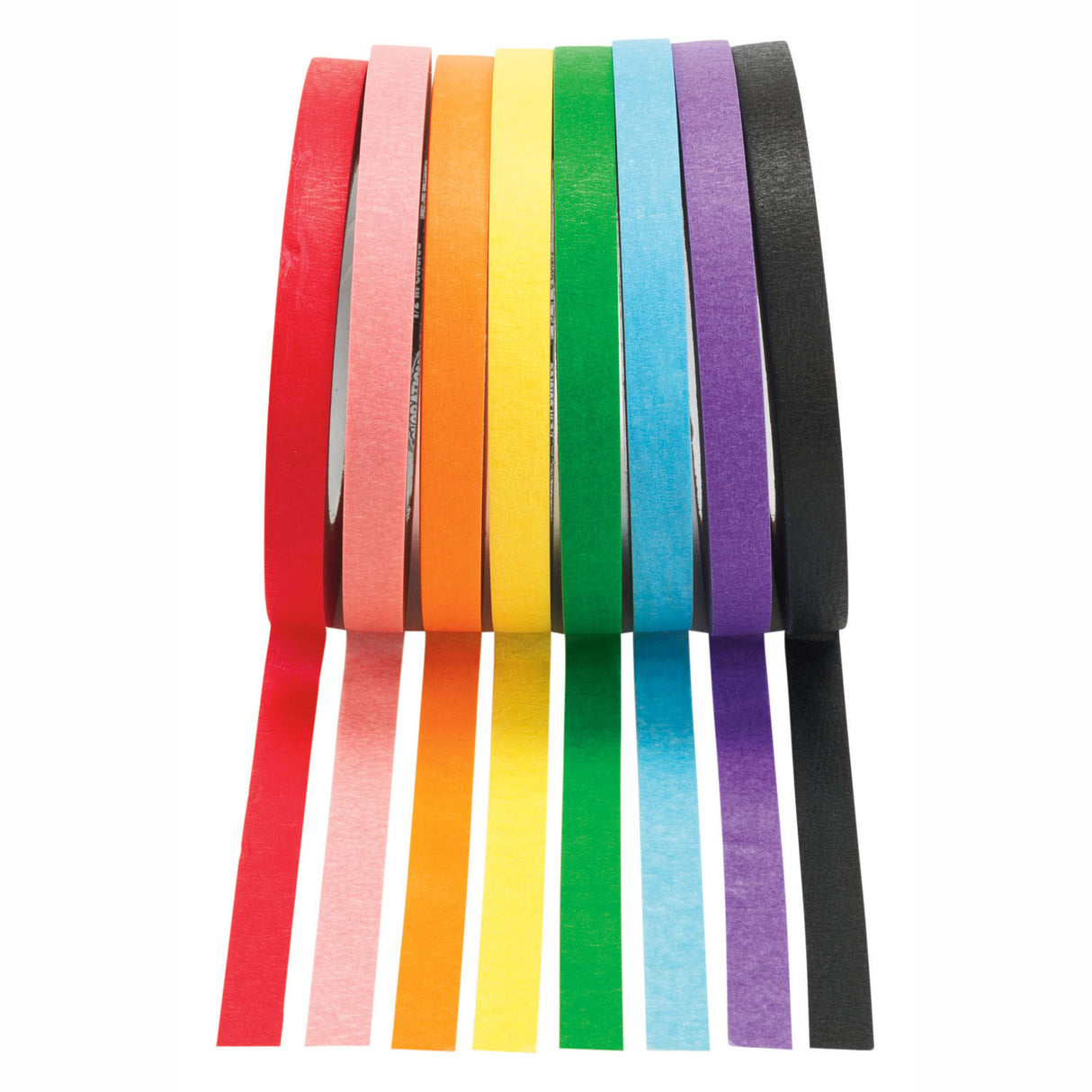 Colorationen - Abdeckband 8 Farben - 55 Meter pro Farbe