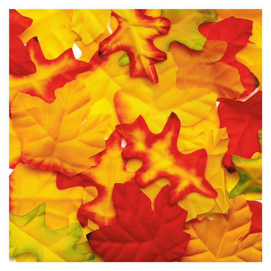 Färbung - Stoff Herbstblätter, 200st.