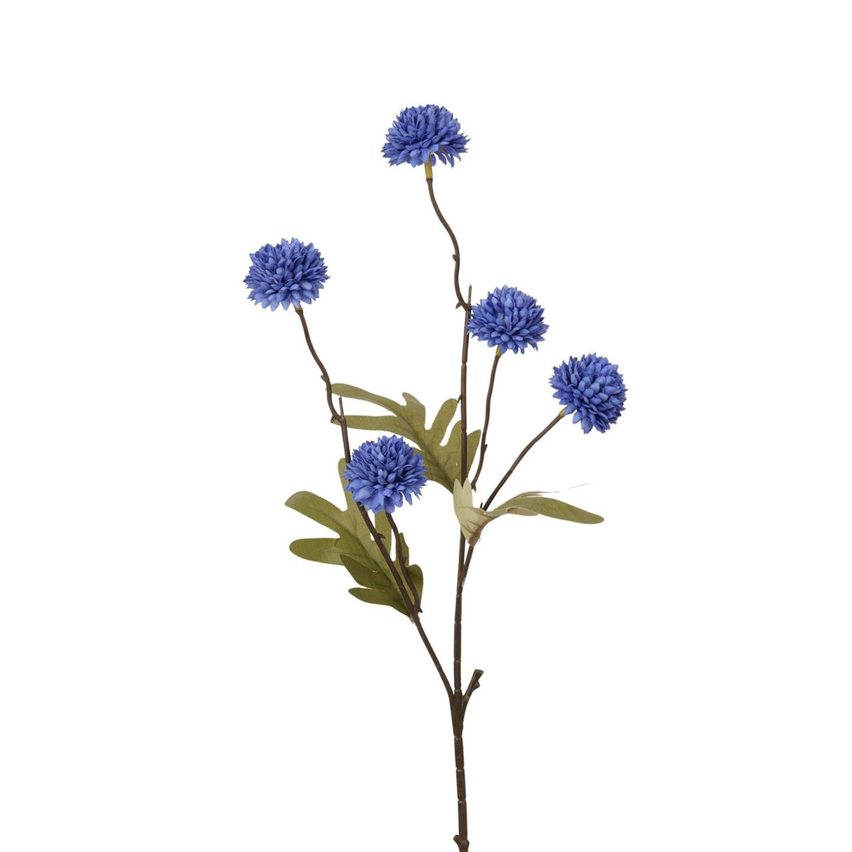 Roberts collection pompom spray 52cm blauw