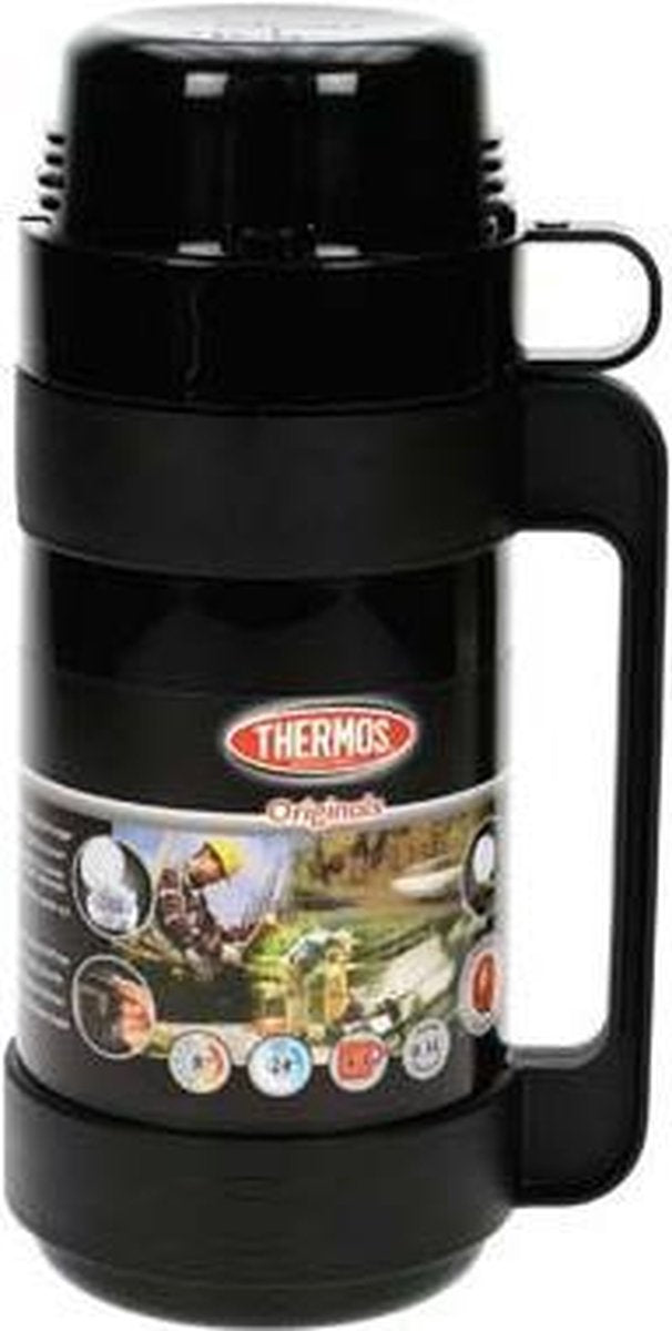 Thermos Mondial Isolierflasche – 0l5 – Schwarz