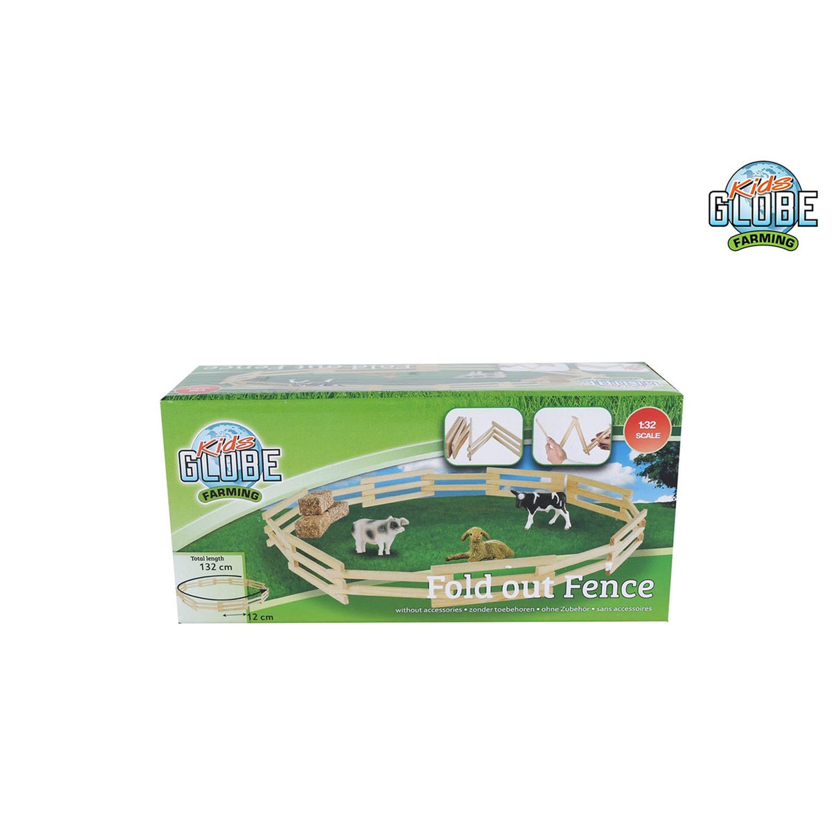 Kinderglobus Holzzaun 1:32, 132cm