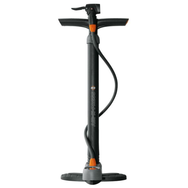 SKS Air-X-Pressbodenpumpe M Druckmesser max. 8 Bar 10070