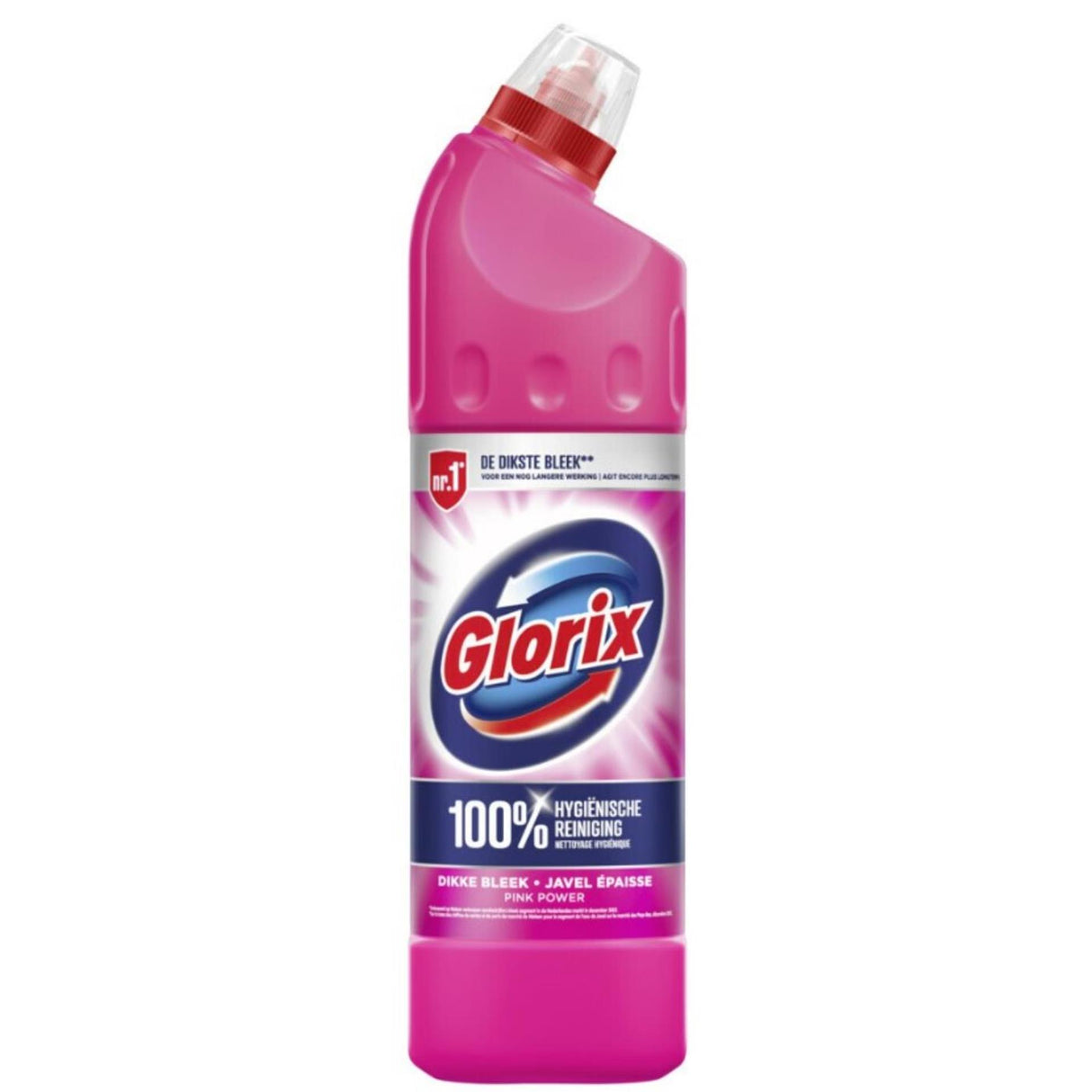Glorix Bleichmittel 750ml Pink Power | 5 Stück