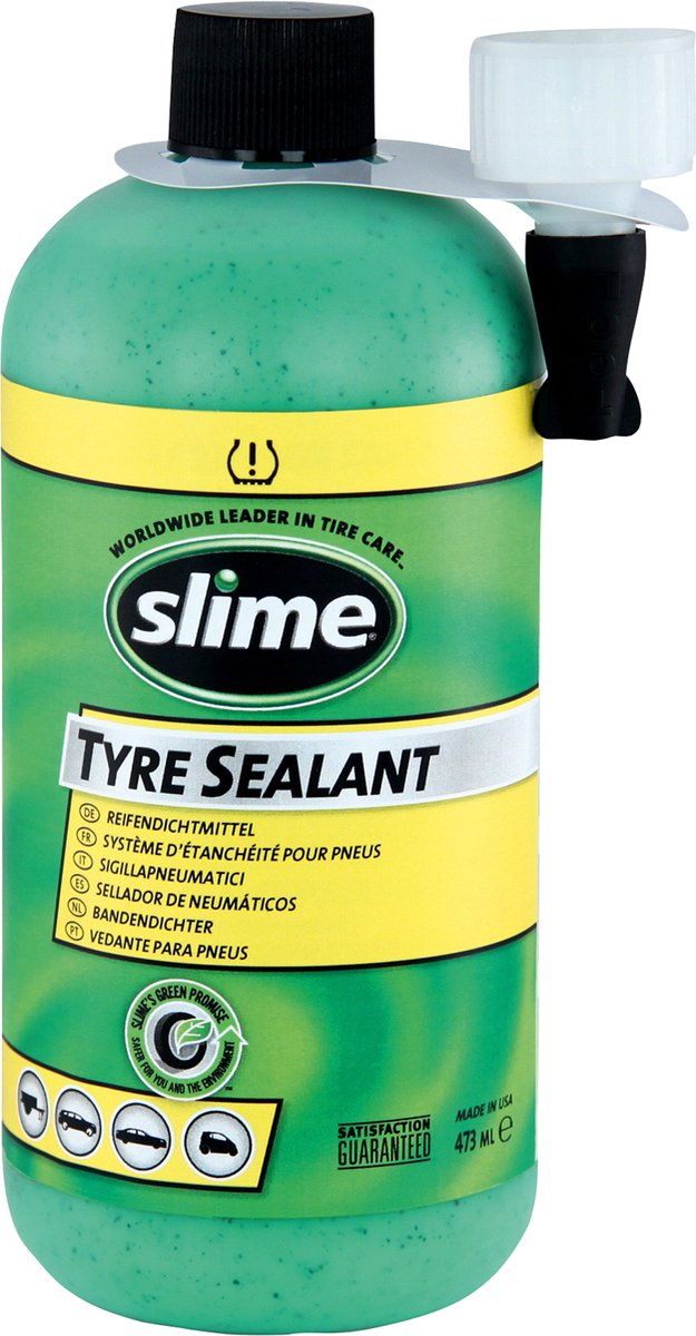 Slime Notfall-Reifendichtmittel, 473 ml, Nachfüllset für intelligente Reparaturen