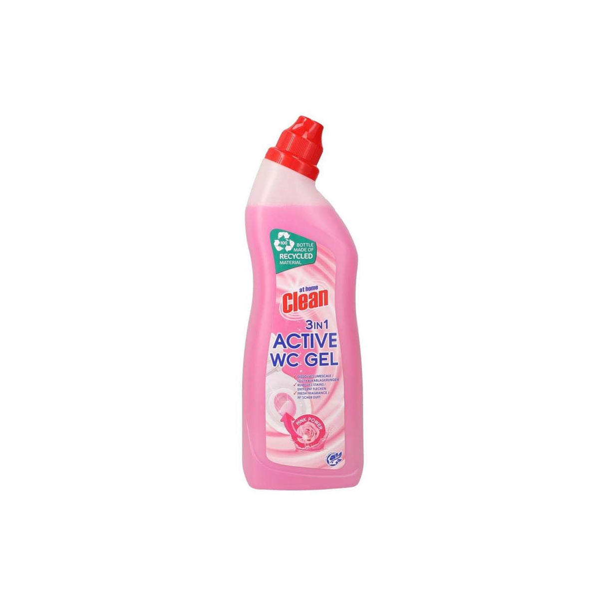 At home clean toiletreiniger 3in1 pink power 750ml