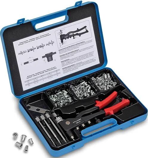 Helicoil plus Böllhoff Blindnietmuttern-Sortiment Rivkle Plus Rivklelus sort.Flachkopf Böllhoff