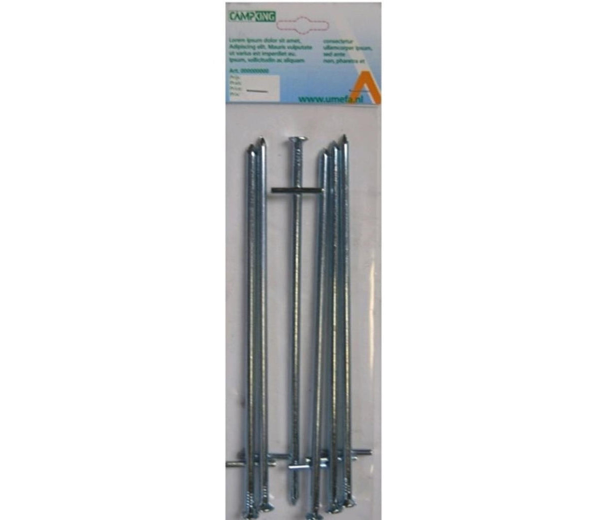 Camping Umefa Rock Pen Tarzan 23 cm 6 Stk