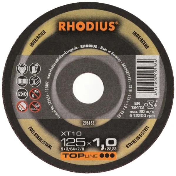 Rhodius Trennscheibe xt10 Mini extra dünner Separator.xt10 ø1 65mm