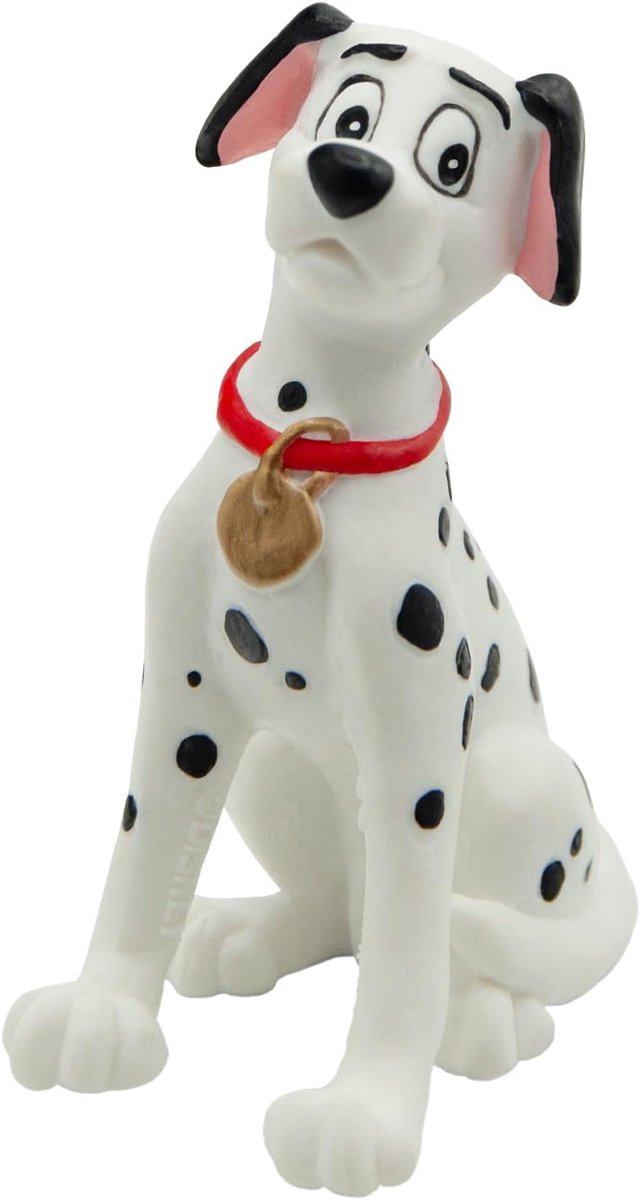 Bullyland 12513 – Disney 101 Dalmatiner Spielfigur mit Pongo – lebensechte und detaillierte Gestaltung – ideal als Tortenfigur, Sammlerstück oder fröhliches Geschenk für Kinder ab 3 Jahren
