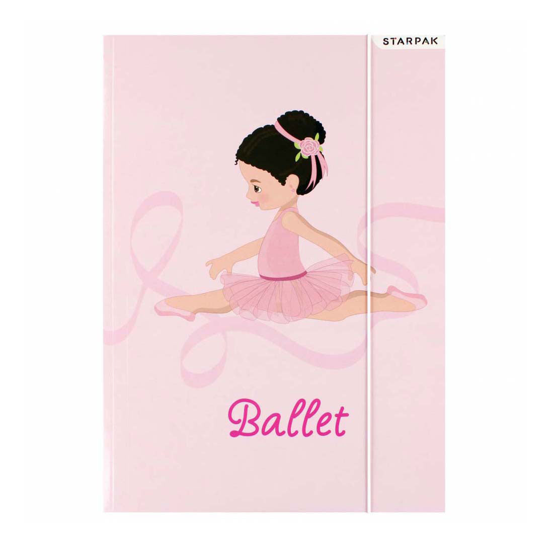 Ordner mit elastischem A4-Ballett