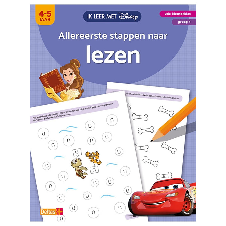 Deltas lerne ich mit den allerersten Schritten zum Lesen (4-5 Jahre)