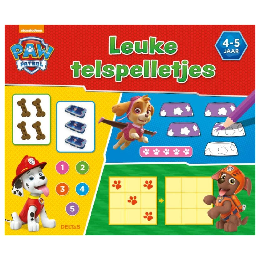Deltas Paw Patrol – lustige Zählspiele (4–5 Jahre)