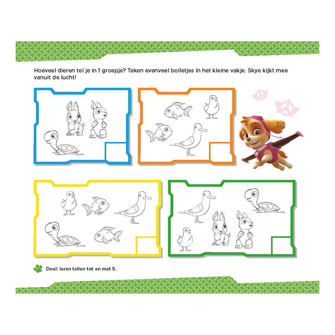 Deltas Paw Patrol – lustige Zählspiele (4–5 Jahre)