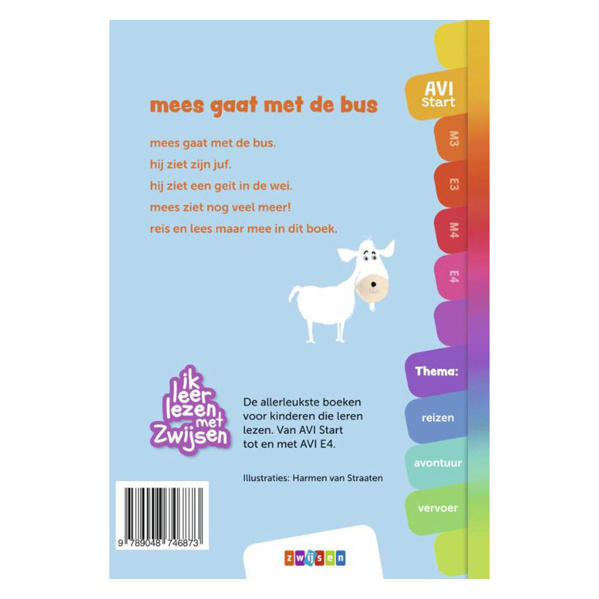 WPG Uitgevers Mees geht mit dem Bus Avi Start - Kinderbuch