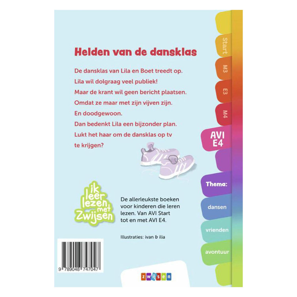WPG-Verlag Zwijsen Buch AVI E4 Helden der Tanzklasse