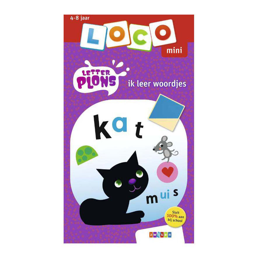 Zwijsen Lok Mini-Buchstabenspritzer Ich lerne Wörter