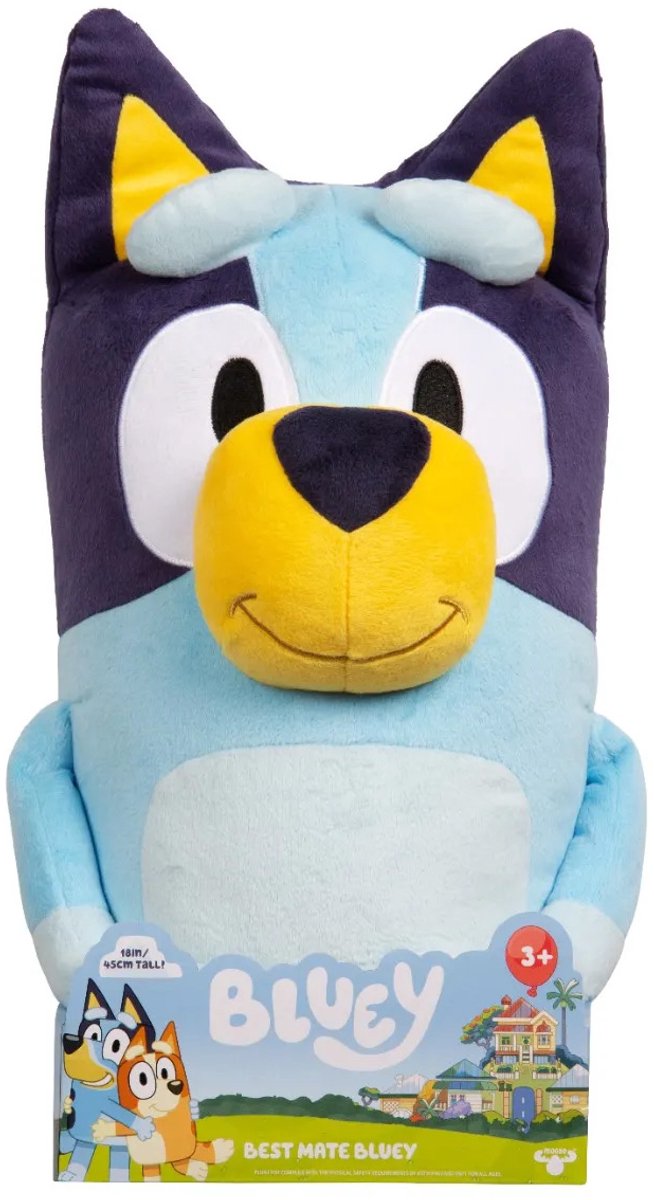 Spectron Bluey Jumbo Pluchen Hug, 46 cm