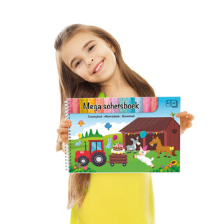 Skizzenbuch A3 Ringbuch 40 Blatt | 5 Stück