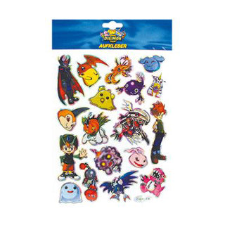 Aufkleber Digimon Jumbo | 50 Stück