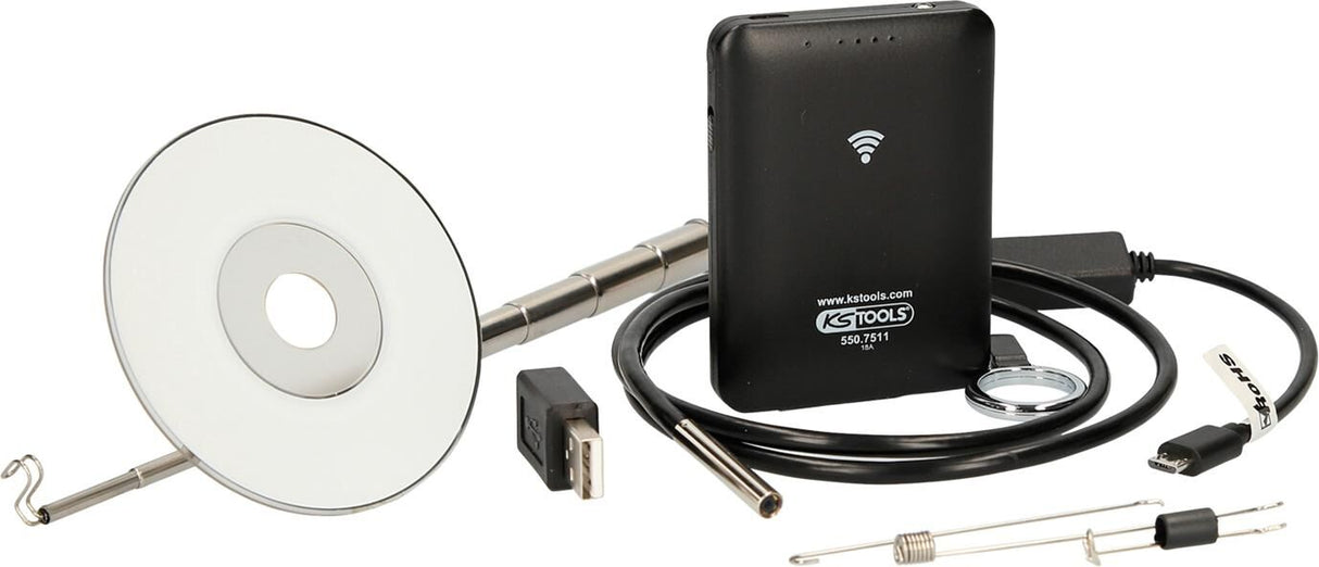 KS Tools KS-Tools Videoskop-Set Wi-Fi-Video-Endoskop-Set Gewicht 250 g