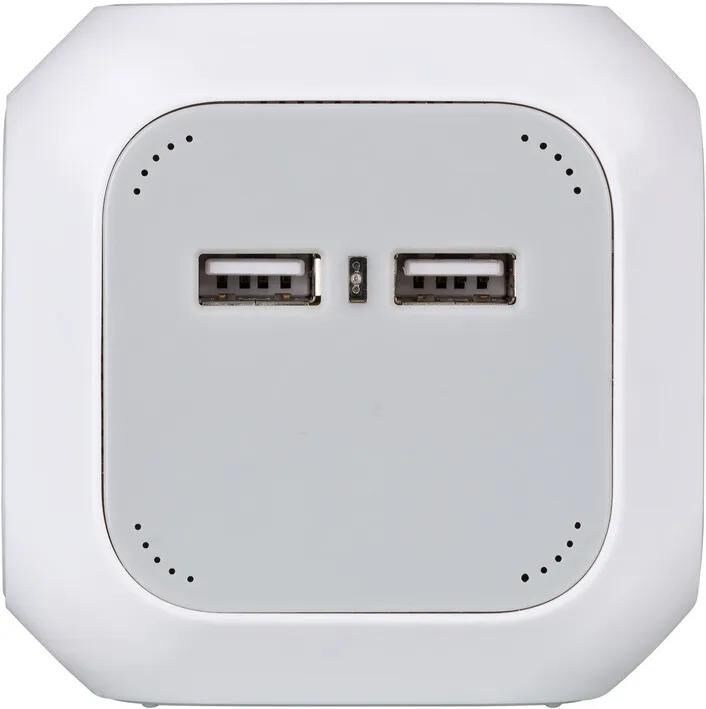 Brennenstuhl Alea-Power 2xusb-Charger + Plug 4-fach