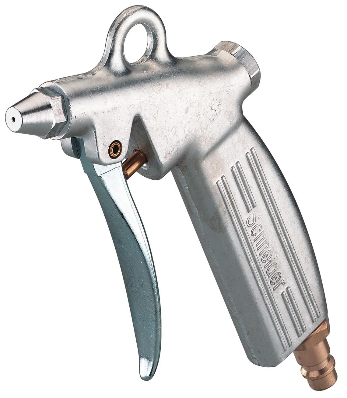 Schneider Airsystems Schneider Blaspistole AP-BM-SN Blaspistole mit Hebelstopfennippeln
