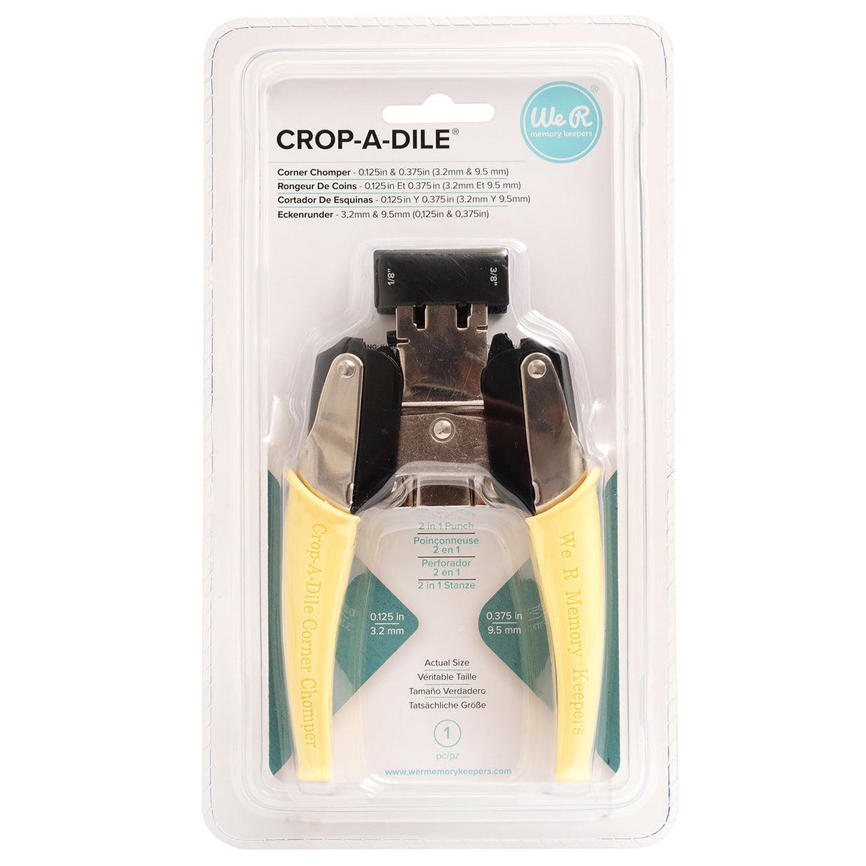 Wir sind Macher • Crop-a-Dile-Ecken-Chomper-Radius