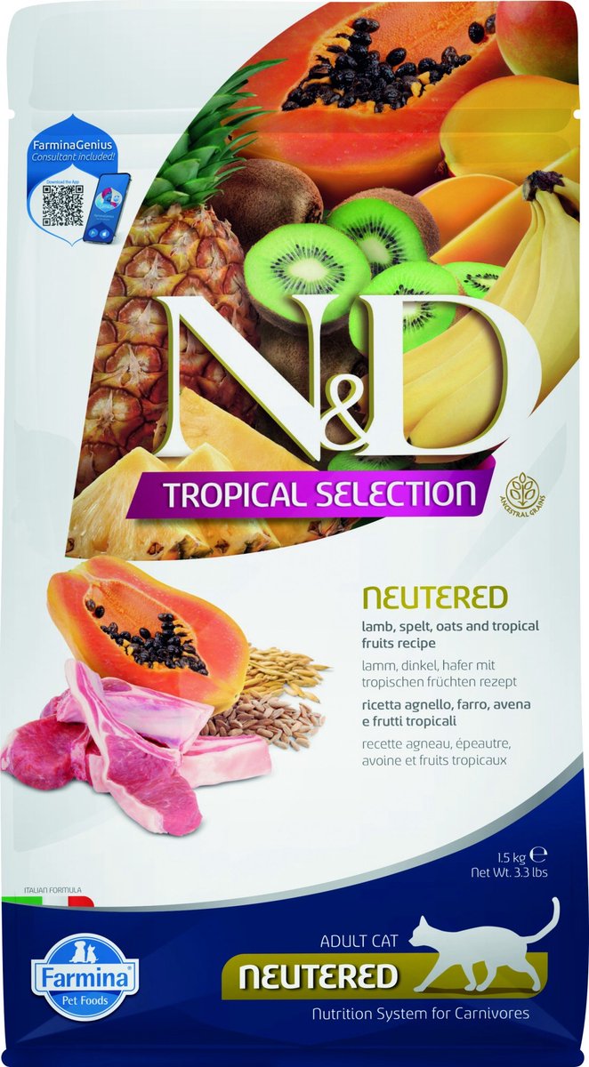 Nd Cat Tropical Selection Lamm kastriert 1,5 kg