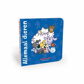 Buch Woezel Pip alle Tiere aus Pappe | 2 Stk