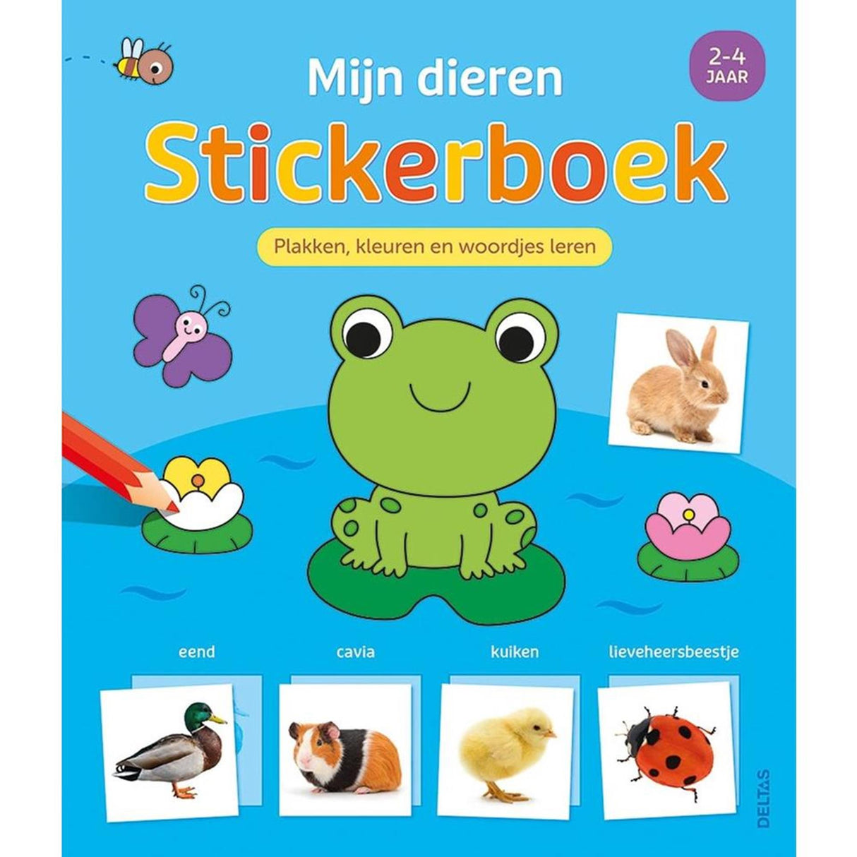 Deltas, mein Tier-Stickerbuch