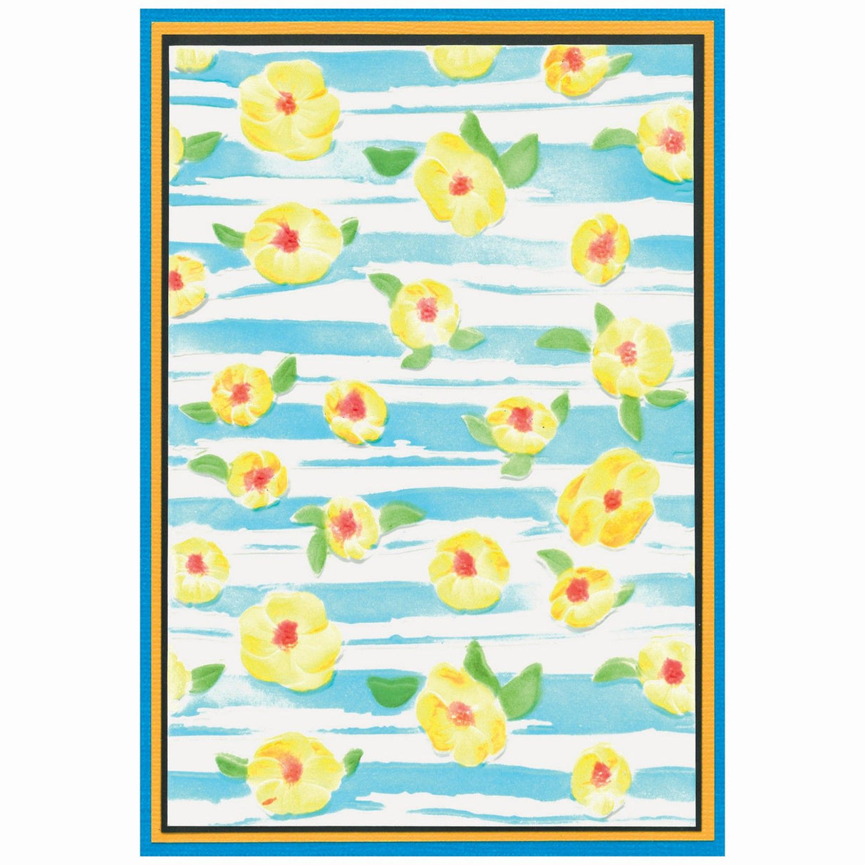 Sizzix • 3d textured impressions embossing folder serene sophisticate