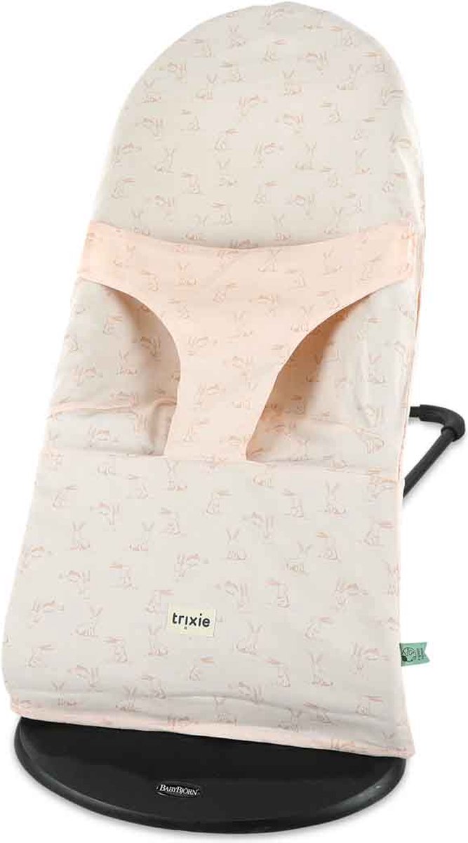 Trixie * Schutzhülle für Babywippe | babybjörn – rosiges Kaninchen
