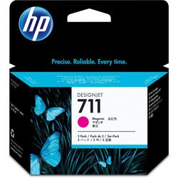 Tintenpatrone HP 711 cz135a Magenta 3 Stück