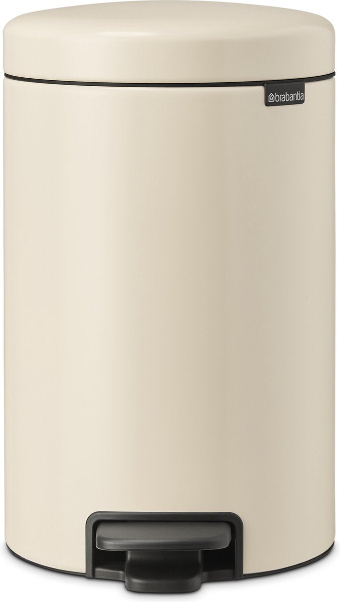 Brabantia Newicon Abfallbehälter – 12 Liter – sanftes Beige