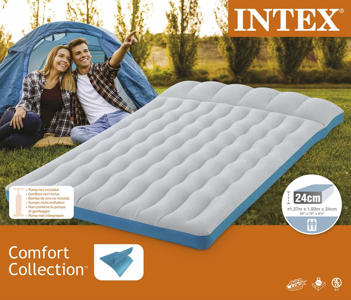 Campingluftbett intex Camping - Doppelte