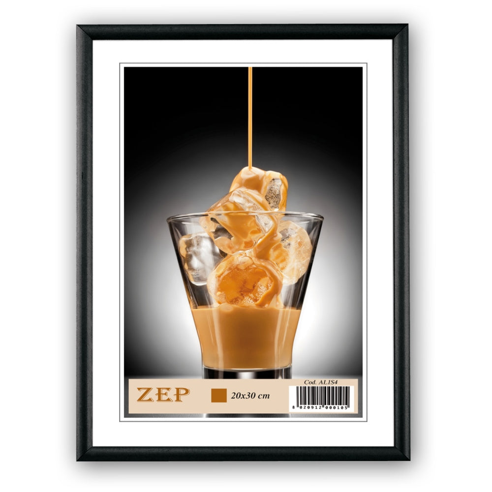 ZEP -Fotorahmen Al1b4 schwarz 20x30 cm