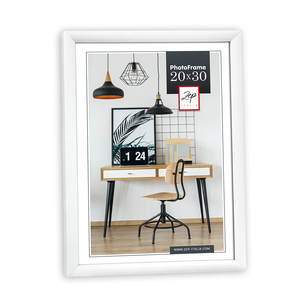 ZEP Fotorahmen KW2 Weiß 13x18 cm