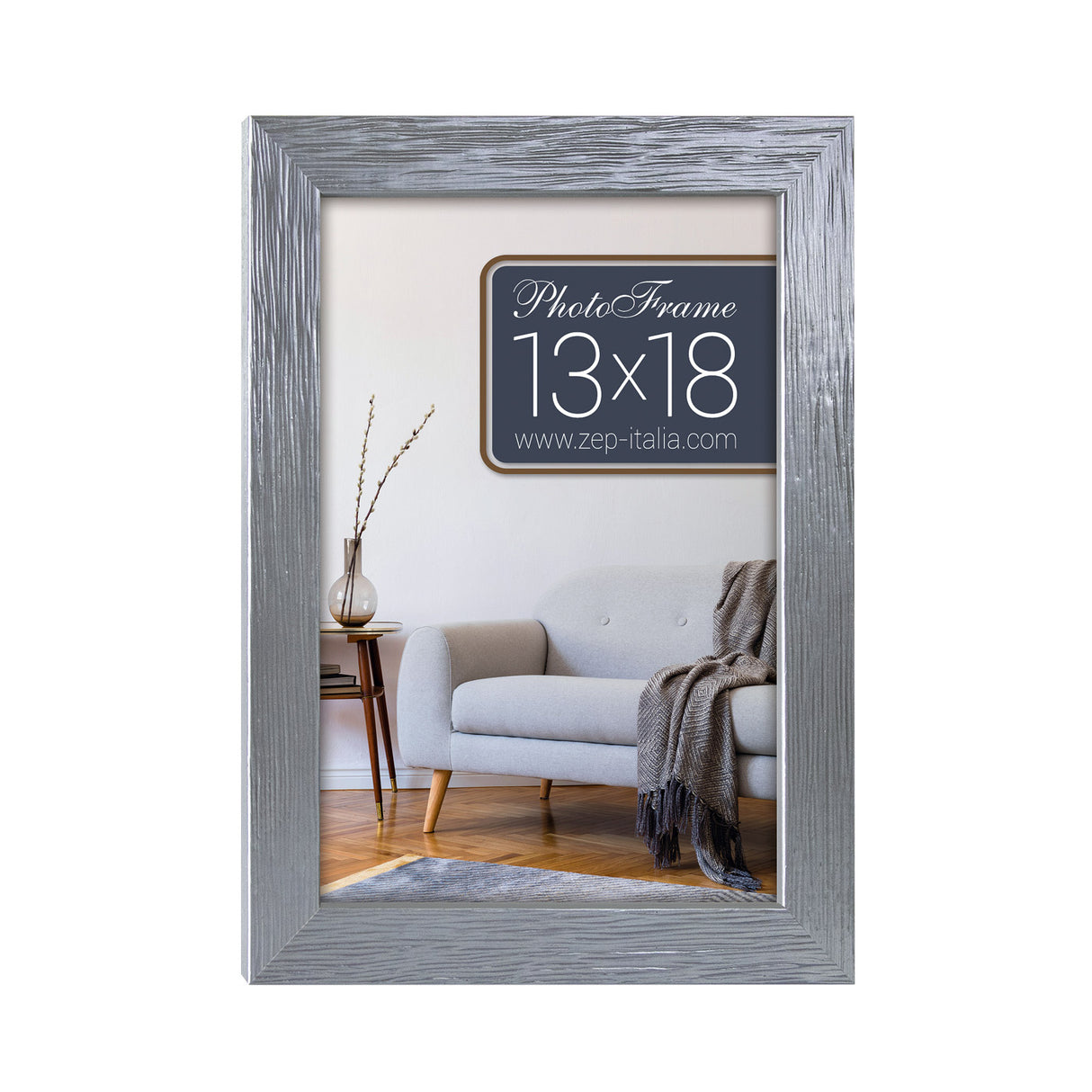 Zep Bilderrahmen V657S Lienz Silber 13x18 cm