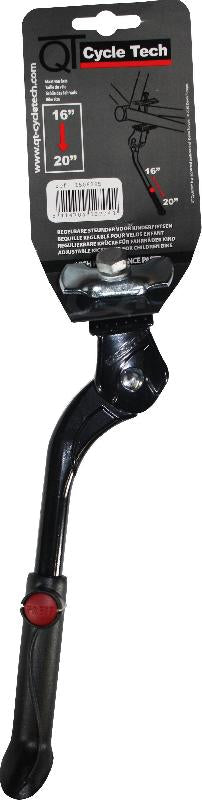 Cycletech-Fahrradstandard 14 bis 20 Zoll Aluminium Schwarz