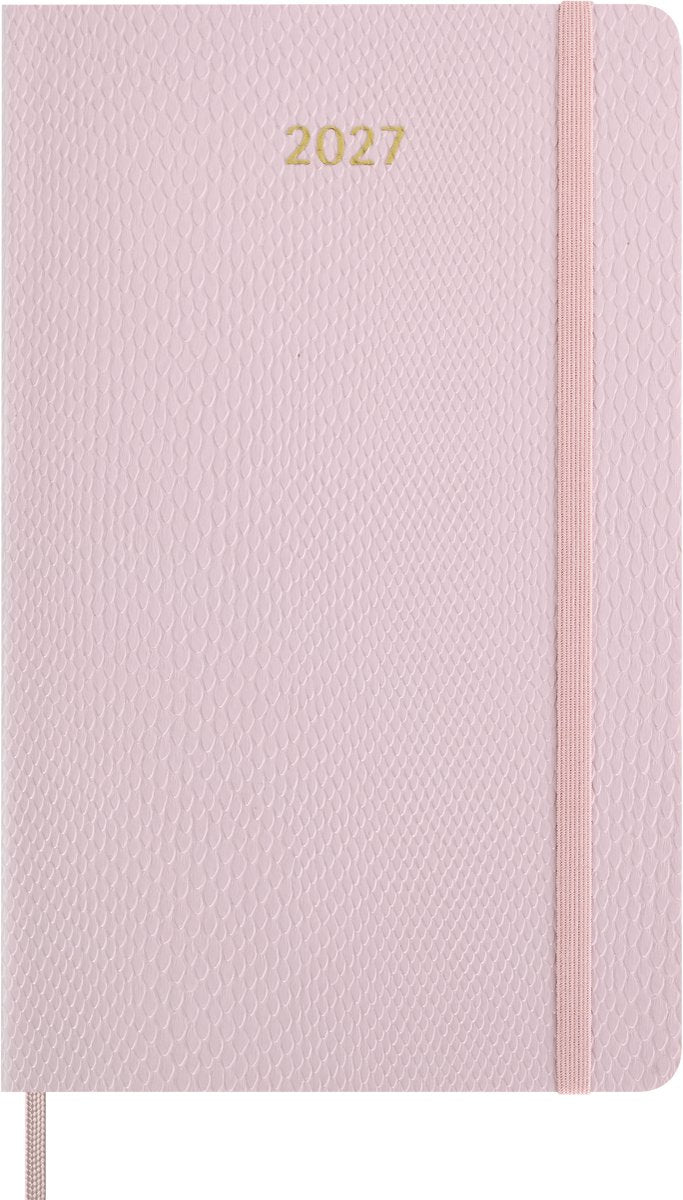 Moleskine 12-Monats-Agenda – 2027 – kostbar, ethisch – wöchentlich – groß – Mamba – Pink