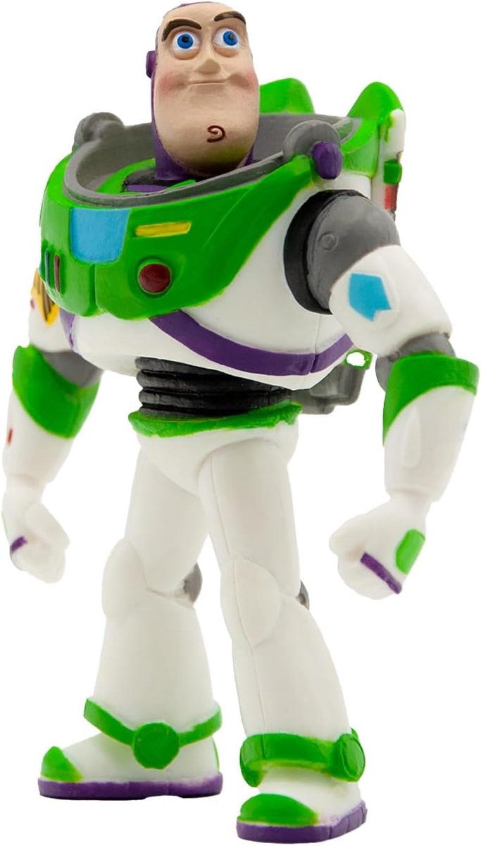 Bullyland 12760 – Disney Pixar Toy Story Figur mit Buzz Light Year – naturgetreues und detailliertes Design – ideal als Tortenfigur, Sammlerstück oder cooles Geschenk für Kinder ab 3 Jahren