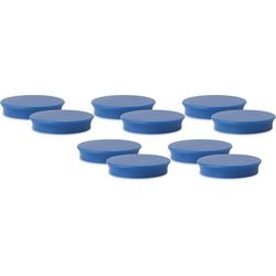 Magneten viking blauw 40mm 10 stuks